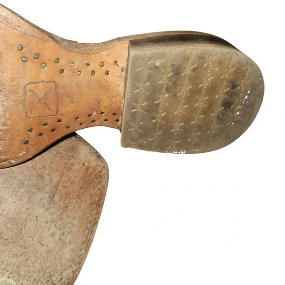 Twisted X Western Boots Men's‎ 9.5D Hooey Collection Yellow Leather Suede Cowboy